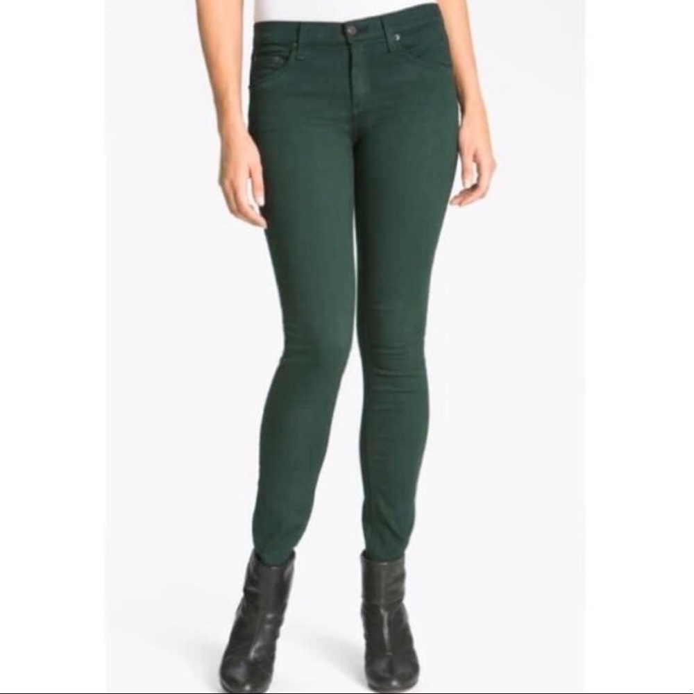 EUC! - Rag & Bone for Aritztia | Green Jeggings